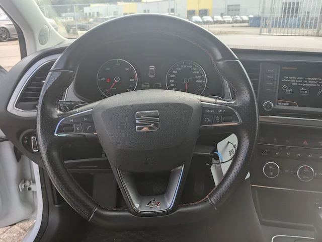 Personenauto seat, leon 2.0 tdi fr connect, wit, bouwjaar 2016 - afbeelding 13 van  58