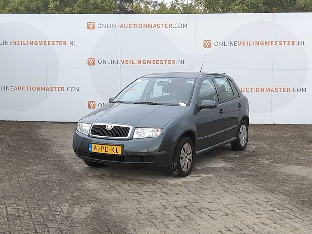 Personenauto skoda, fabia 1.4-16v flash, bouwjaar 2004 - afbeelding 1 van  51