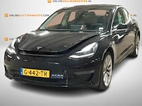 Personenauto tesla, model 3 long range awd 75 kwh, zwart, bouwjaar 2019 - afbeelding 1 van  25