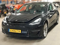 Personenauto tesla, model 3 long range awd 75 kwh, zwart, bouwjaar 2019 - afbeelding 12 van  25