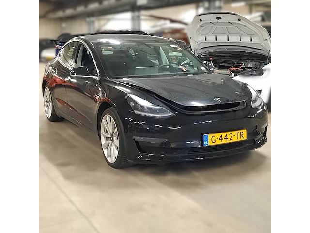 Personenauto tesla, model 3 long range awd 75 kwh, zwart, bouwjaar 2019 - afbeelding 20 van  25