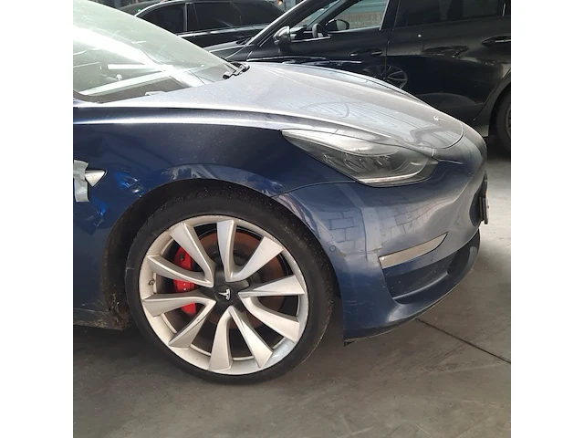 Personenauto tesla, model 3 performance awd 75 kwh, blauw, bouwjaar 2019 - afbeelding 23 van  51