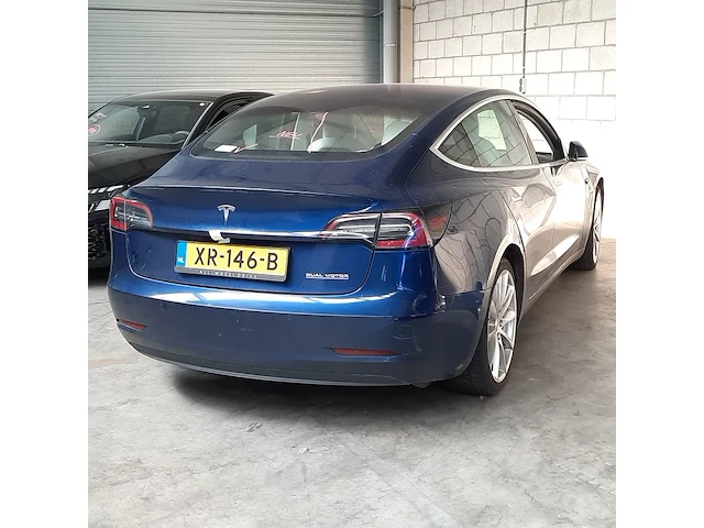 Personenauto tesla, model 3 performance awd 75 kwh, blauw, bouwjaar 2019 - afbeelding 45 van  51