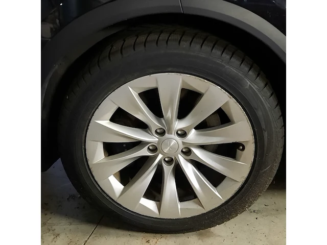 Personenauto tesla, model x 100d, zwart - afbeelding 10 van  38