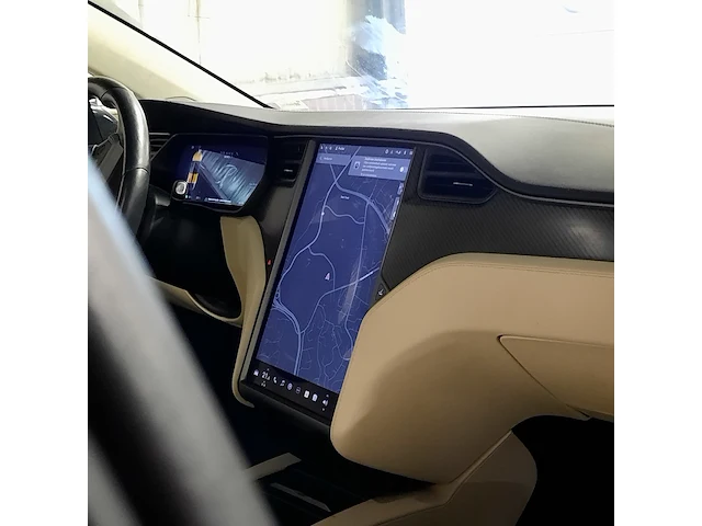 Personenauto tesla, model x 100d, zwart - afbeelding 15 van  38