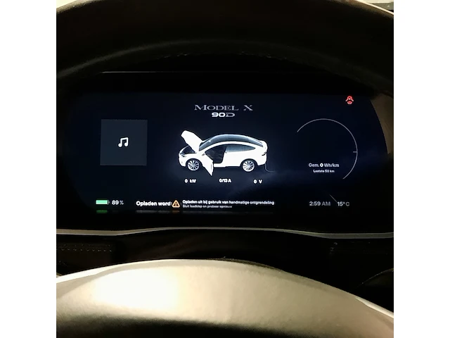 Personenauto tesla, model x 90d, wit, bouwjaar 2017 - afbeelding 42 van  50