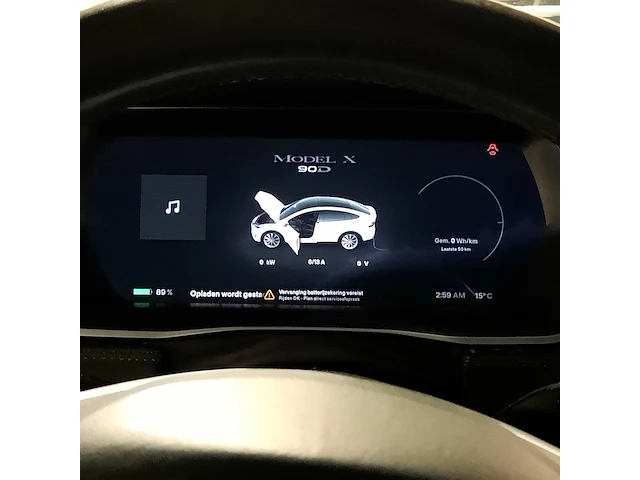 Personenauto tesla, model x 90d, wit, bouwjaar 2017 - afbeelding 43 van  50