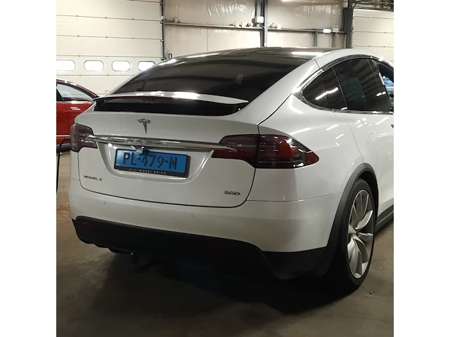 Personenauto tesla, model x 90d, wit, bouwjaar 2017 - afbeelding 45 van  50