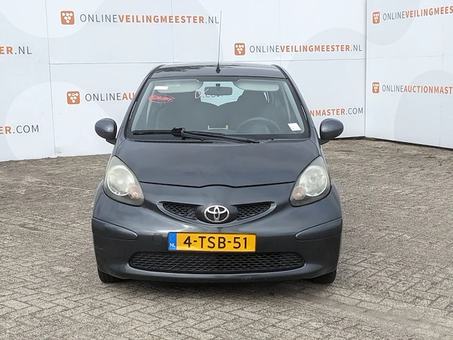 Personenauto toyota, aygo 1.0, grijs, bouwjaar 2007 - afbeelding 12 van  43