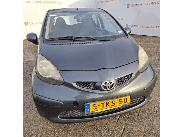 Personenauto toyota, aygo 1.0, grijs, bouwjaar 2008 - afbeelding 27 van  47