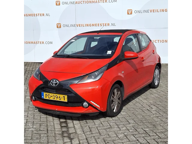 Personenauto toyota, aygo 1.0 vvt-i x-wave, oranje, bouwjaar 2015 - afbeelding 1 van  54