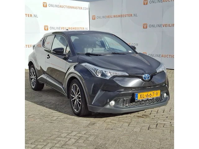Personenauto toyota, c-hr 1.8 hybrid executive, zwart, bouwjaar 2019 - afbeelding 4 van  52