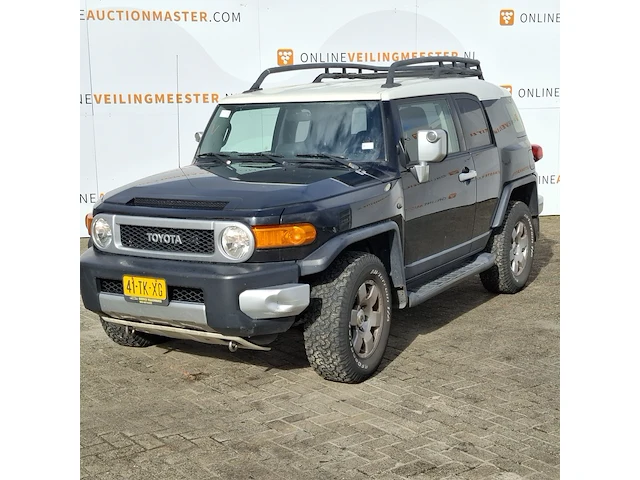 Personenauto, toyota, fj cruiser, zwart, 2006 - afbeelding 1 van  58