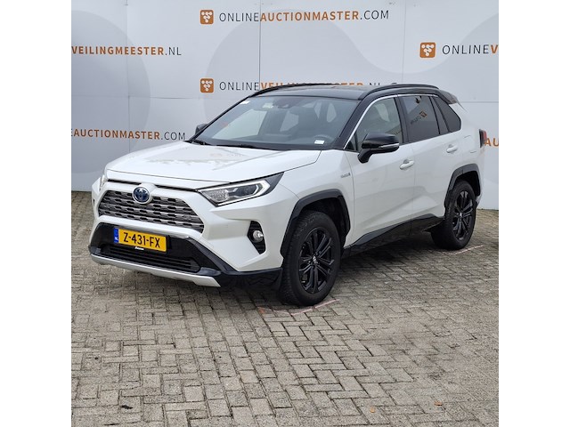Personenauto toyota, rav 4 2.5 hybrid, wit, bouwjaar 2019 - afbeelding 1 van  51