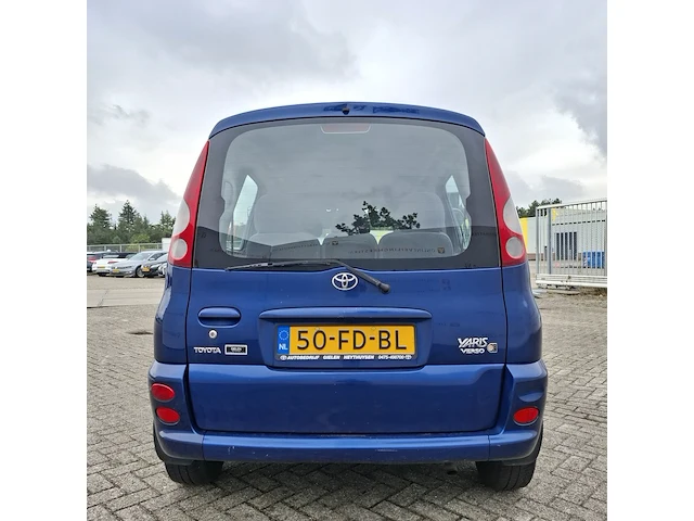 Personenauto toyota, yaris verso 1.3-16v vvti sol, bouwjaar 2000 - afbeelding 36 van  39