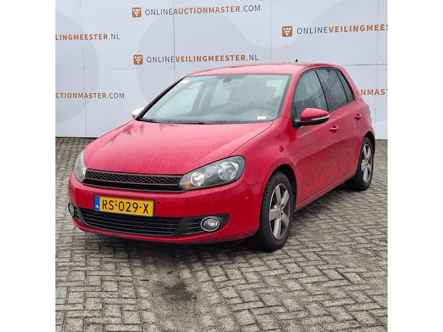 Personenauto volkswagen, golf 1.2 tsi bluemotion, rood, bouwjaar 2010 - afbeelding 1 van  36