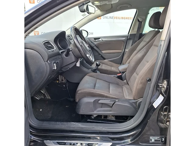 Personenauto volkswagen, golf 1.2tsi trendline, zwart, bouwjaar 2011 - afbeelding 15 van  31
