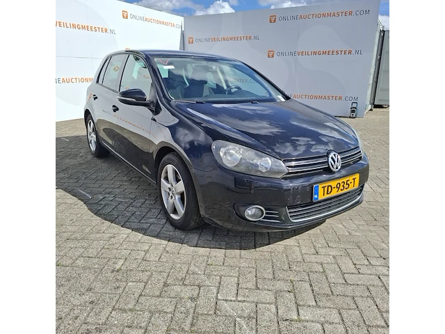 Personenauto volkswagen, golf 1.2tsi trendline, zwart, bouwjaar 2011 - afbeelding 3 van  31