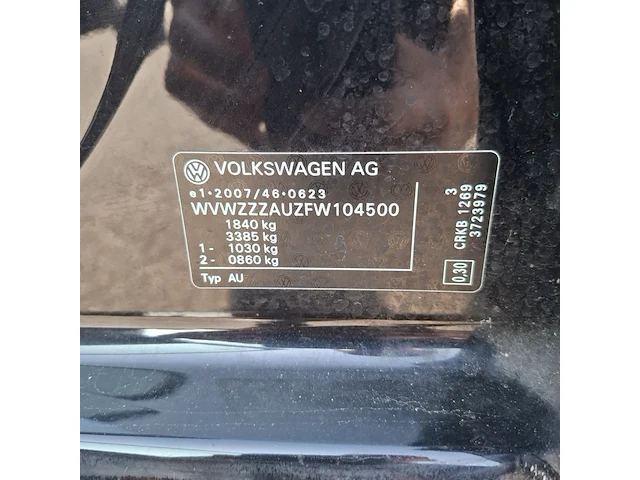 Personenauto, volkswagen, golf 1.6 tdi comfortline, 2014 - afbeelding 15 van  35