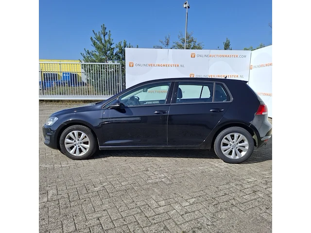 Personenauto volkswagen, golf 1.6 tdi comfortline, zwart, bouwjaar 2014 - afbeelding 47 van  48