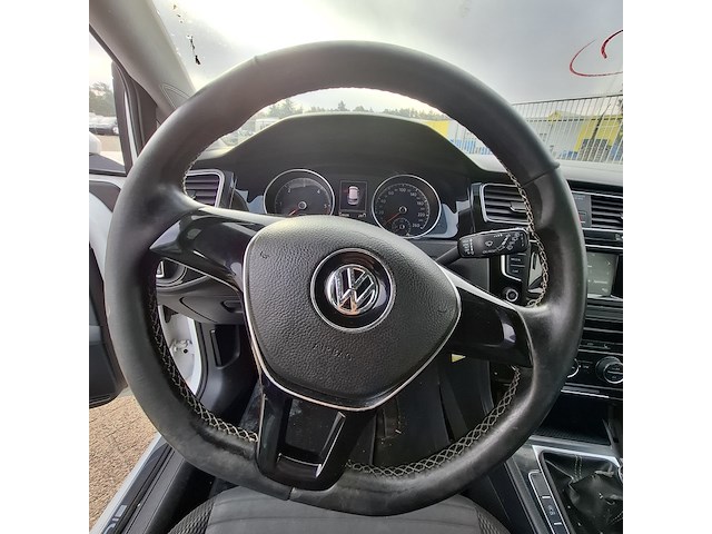 Personenauto, volkswagen, golf 1.6, wit, 2015 - afbeelding 7 van  29