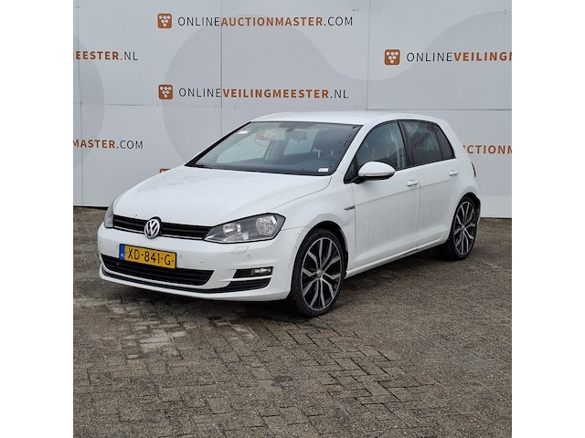 Personenauto, volkswagen, golf 1.6, wit, 2015 - afbeelding 1 van  29