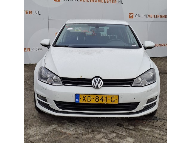Personenauto, volkswagen, golf 1.6, wit, 2015 - afbeelding 12 van  29