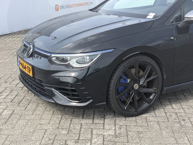 Personenauto volkswagen, golf 2.0 tsi r 4-motion, zwart, bouwjaar 2021 - afbeelding 2 van  45