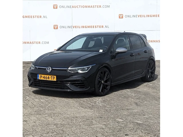 Personenauto volkswagen, golf 2.0 tsi r 4-motion, zwart, bouwjaar 2021 - afbeelding 1 van  45