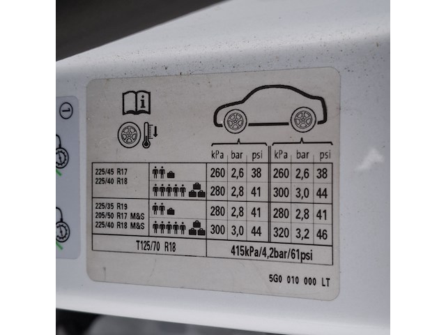 Personenauto, volkswagen, golf gti 2.0, 2018 - afbeelding 20 van  46