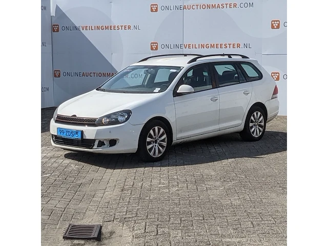 Personenauto volkswagen, golf variant 1.6 tdi trendline bluemotion , bouwjaar 2013 - afbeelding 1 van  51