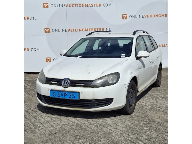 Personenauto volkswagen, golf variant 1.6 tdi trendline bluemotion, bouwjaar 2014 - afbeelding 1 van  60