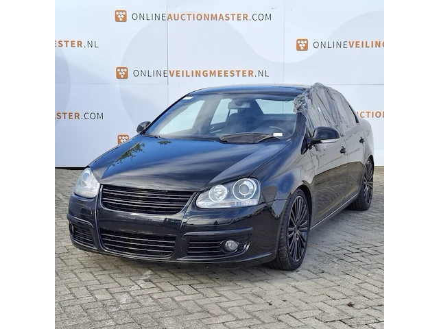 Personenauto, volkswagen, jetta 2.0 tfsi sportline, zwart, 2007 - afbeelding 1 van  33
