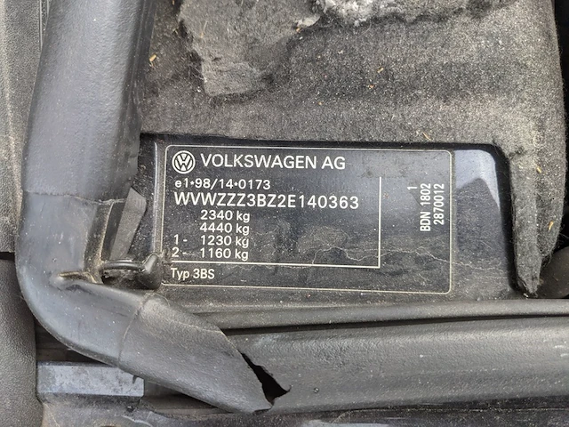 Personenauto volkswagen, passat variant 4.0 w8 4motion, bouwjaar 2001 - afbeelding 27 van  46