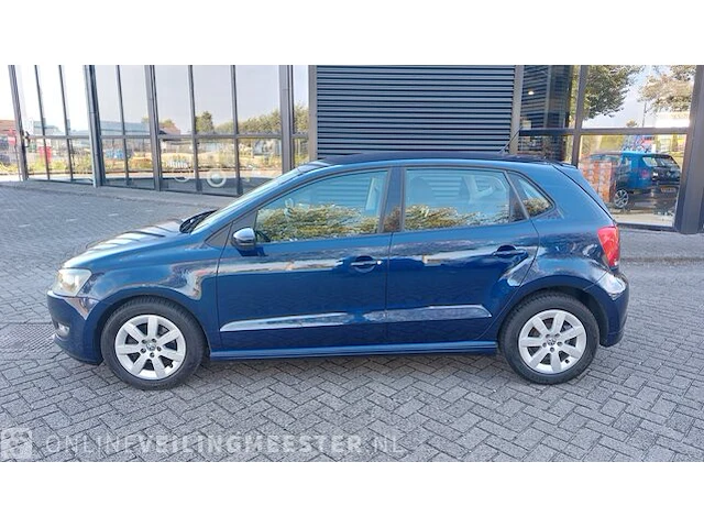 Personenauto volkswagen, polo - 1.2 tdi bluemotion comfortline, blauw, bouwjaar 2011 - afbeelding 3 van  48