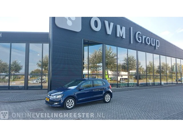 Personenauto volkswagen, polo - 1.2 tdi bluemotion comfortline, blauw, bouwjaar 2011 - afbeelding 1 van  48