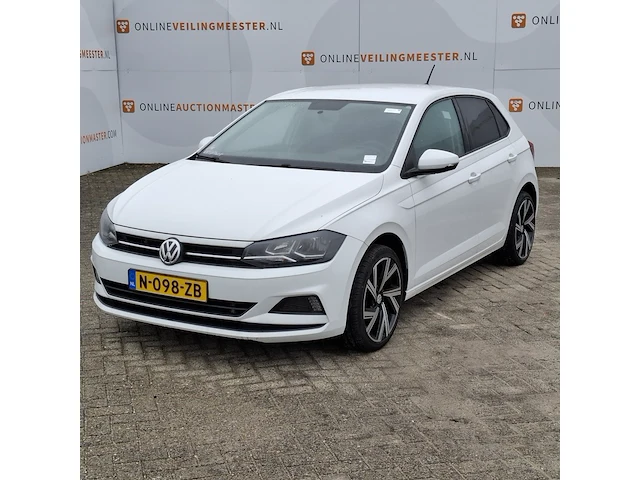 Personenauto, volkswagen, polo 1.0 tsi comfortline, wit, 2018 - afbeelding 1 van  42