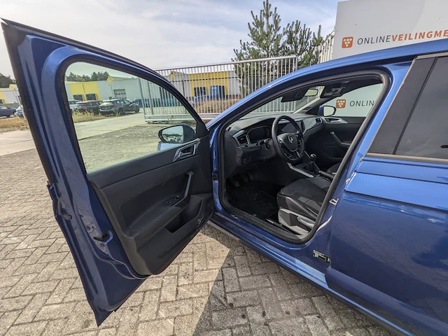 Personenauto volkswagen, polo 1.0 tsi highline, blauw, bouwjaar 2019 - afbeelding 2 van  50
