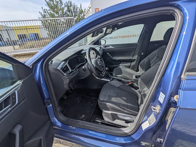 Personenauto volkswagen, polo 1.0 tsi highline, blauw, bouwjaar 2019 - afbeelding 3 van  50