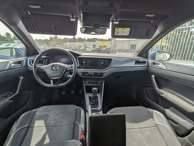 Personenauto volkswagen, polo 1.0 tsi highline, blauw, bouwjaar 2019 - afbeelding 4 van  50