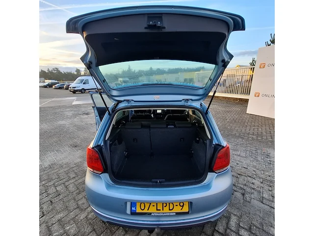 Personenauto volkswagen, polo 1.2 tdi bluemotion comfortline, blauw, bouwjaar 2009 - afbeelding 10 van  39