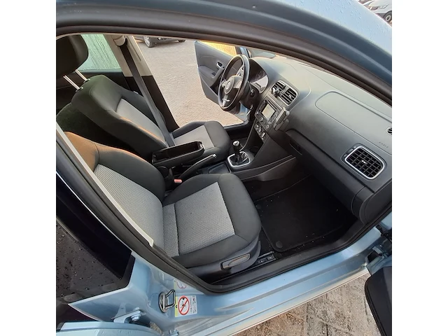 Personenauto volkswagen, polo 1.2 tdi bluemotion comfortline, blauw, bouwjaar 2009 - afbeelding 17 van  39