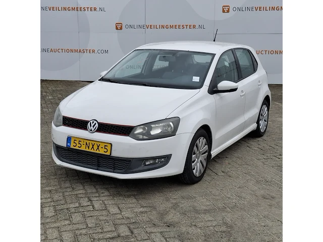 Personenauto, volkswagen, polo 1.2 tdi, wit, 2011 - afbeelding 1 van  45