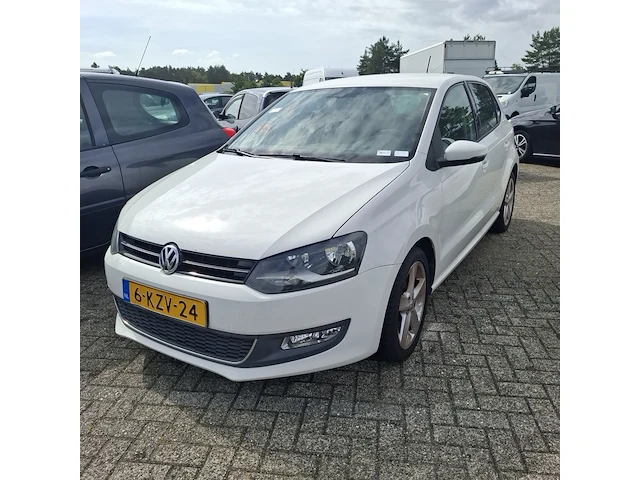 Personenauto volkswagen, polo 1.2 tsi bluemotion highline, wit, 2013 - afbeelding 12 van  34