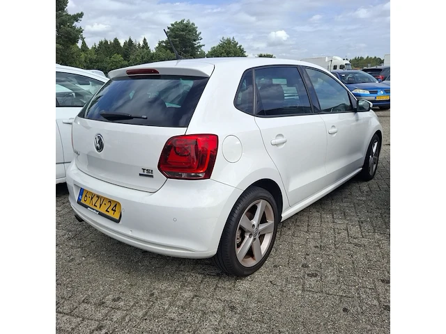 Personenauto volkswagen, polo 1.2 tsi bluemotion highline, wit, 2013 - afbeelding 30 van  34