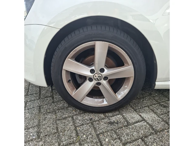 Personenauto volkswagen, polo 1.2 tsi bluemotion highline, wit, 2013 - afbeelding 33 van  34