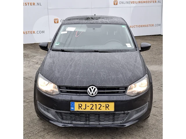 Personenauto, volkswagen, polo 1.4, zwart, 2009 - afbeelding 2 van  47