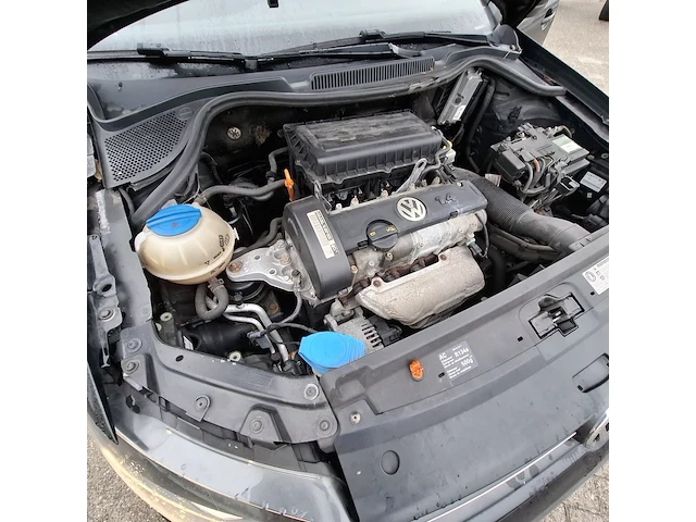 Personenauto, volkswagen, polo 1.4, zwart, 2009 - afbeelding 43 van  47