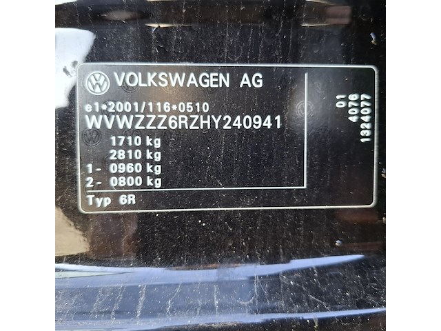 Personenauto volkswagen, polo 1.8, zwart, bouwjaar 2017 - afbeelding 52 van  57