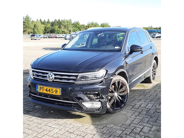 Personenauto volkswagen, tiguan 2.0 tdi 4motion highline, zwart, bouwjaar 2016 - afbeelding 12 van  61